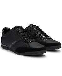 Boss by Hugo Men's Mixed-Material Trainers Sneakers