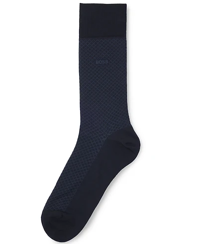 Boss by Hugo Boss Men's Regular-Length Patterned Socks