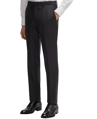 Boss by Hugo Men's Virgin Wool Slim-Fit Trousers