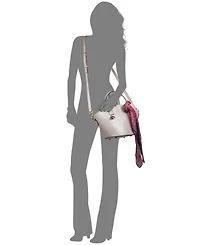 Patricia Nash Corallina with Greek Ombre Scarf Medium Crossbody Bag