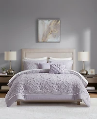 Addison Park Payton 9-Pc. Jacquard Comforter Set, Full