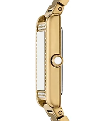 Emporio Armani Women's Gold-Tone Stainless Steel Bracelet Watch 22mm
