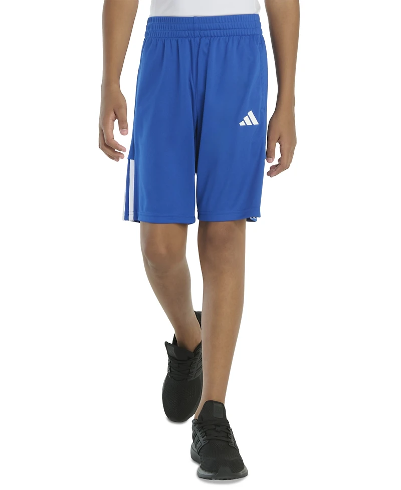 adidas Big Boys Elastic Waistband Sereno Shorts