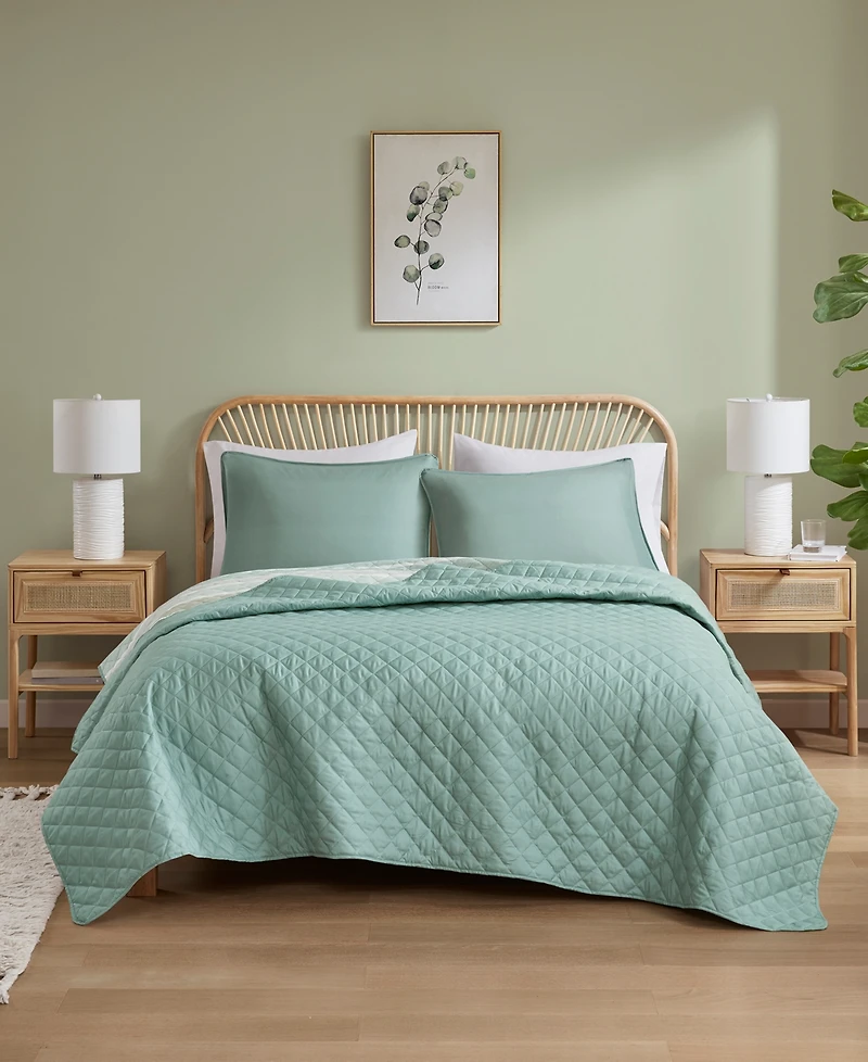 Addison Park Caleb Natural 3-Pc. Quilt and Tote Set, Twin