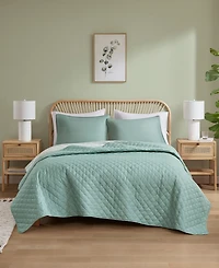 Addison Park Caleb Natural 3-Pc. Quilt and Tote Set, Twin