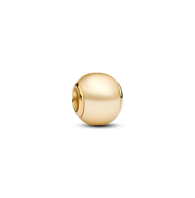 Pandora 14K Gold-Plated Round Yellow Lacquered Charms