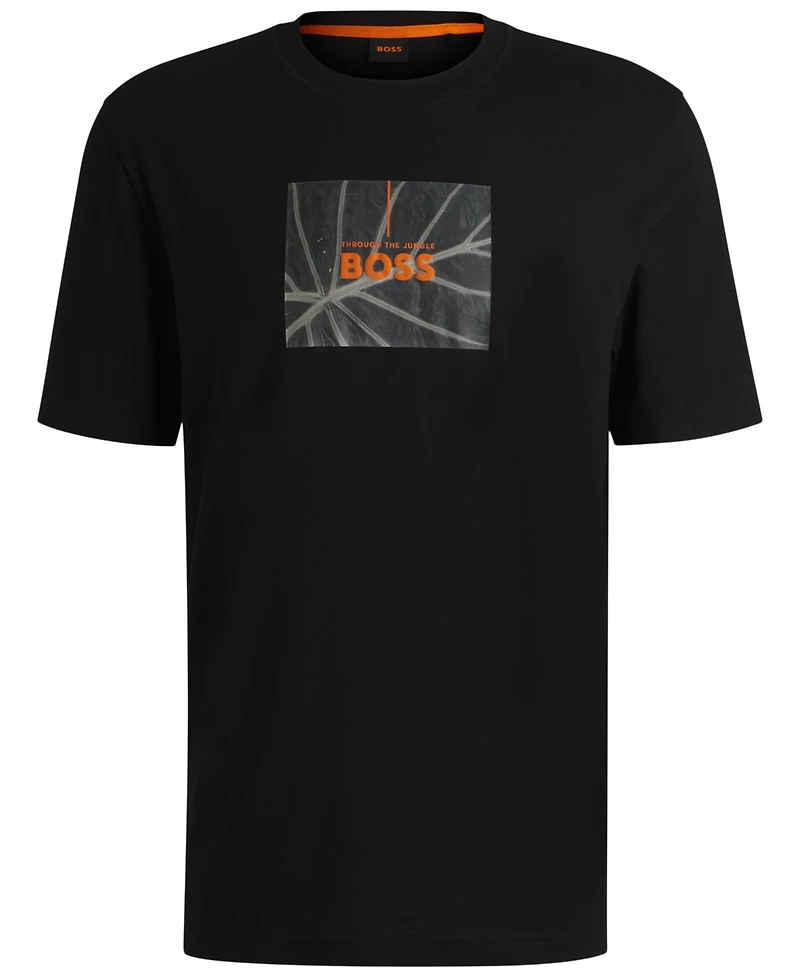 Boss by Hugo Boss Men's Seasonal Artwork Regular-Fit T-Shirt