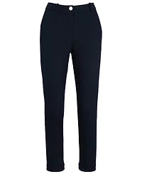Boss by Hugo Women's Stretch-Cotton Twill Regular-Fit Trousers