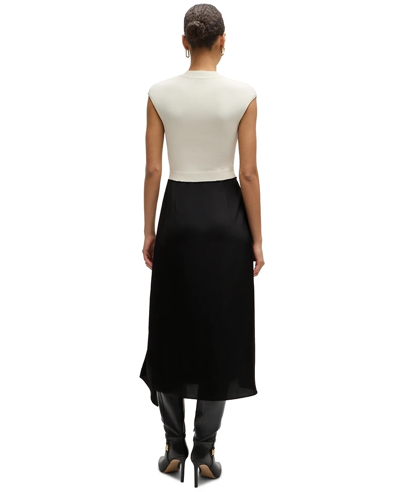 Boss by Hugo Women's Volant Trim Two-Part Dress