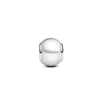 Pandora Round White Lacquered Sterling Silver Charms