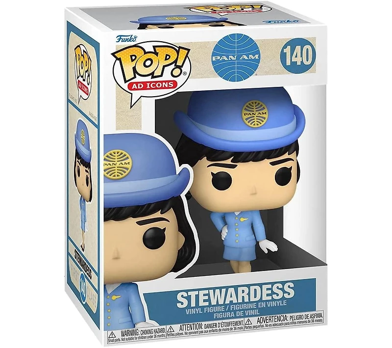 Pan Am Funko Pop Ad Icons Vinyl Figure | Stewardess
