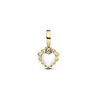 Pandora Sparkling Heart Double Dangle Charms