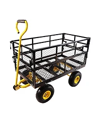 Cart Garden cart trucks make it easier to transport firewood
