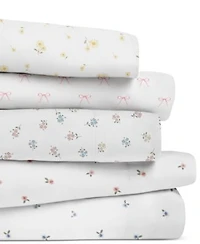 Kaycie Gray Printed Microfiber Sheet Sets