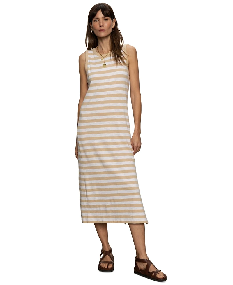 Sanctuary Women's Striped Sleeveless Midi Dress