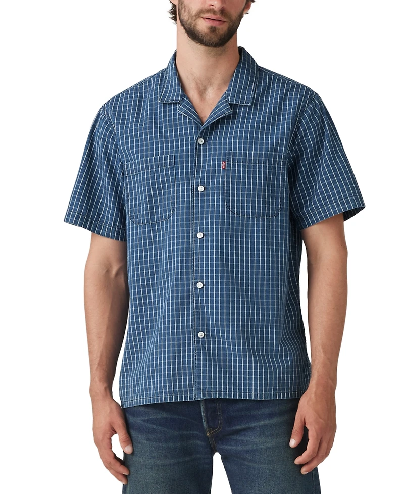 Levi's Men's Relaxed-Fit Camp Collar Shirt