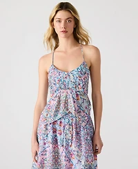 Steve Madden Women's Brianna Handkerchief-Hem Top