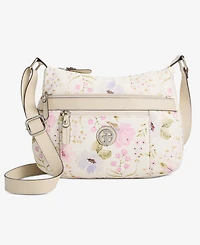 Giani Bernini Medium Floral Hobo Crossbody Bag, Exclusively at Macy's