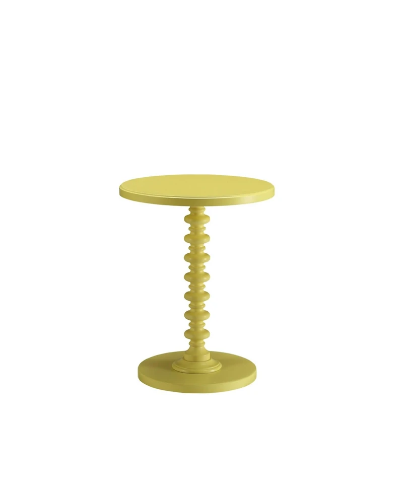 Round Solid Wood End Table – Sturdy and Stylish Furniture for Any Room