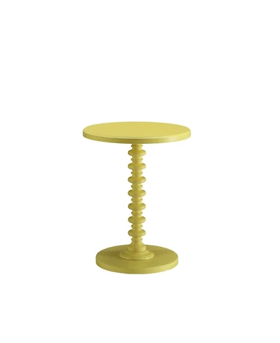 Round Solid Wood End Table – Sturdy and Stylish Furniture for Any Room
