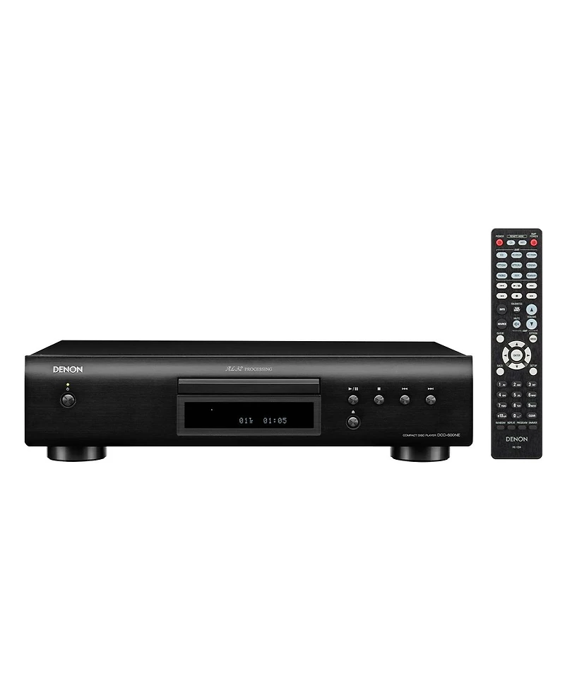 Denon Dcd-600NE Cd Player with Pma-600NE 2 Channel 70W Integrated Amplifier with Bluetooth