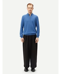 Gobi Cashmere Men's Half-Zip Sweater