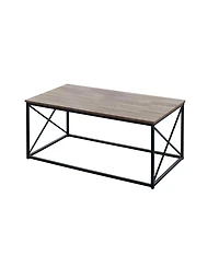 Set of Three Metal Coffee Tables for Modern Living Room Decor