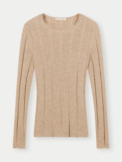 Gobi Cashmere Juniors' C-Neck Sweater