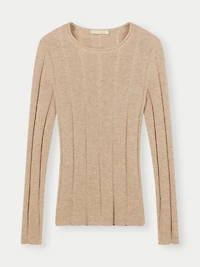 Gobi Cashmere Juniors' C-Neck Sweater