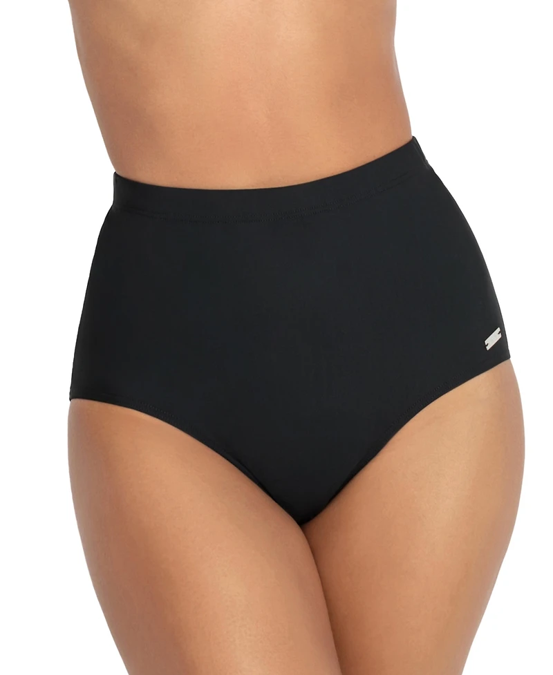 Lascana Women's Shaping High Waisted Bikini Swimsuit Bottom