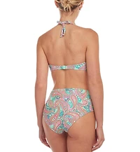 Lascana Women's Paisley Print Bandeau Bikini Swimsuit Top Bra Sizing