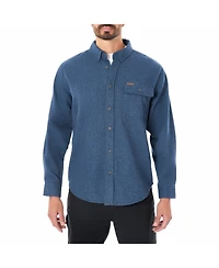 Smith's Workwear Men's Long Sleeve Extra Heavyweight Chamois Flannel Shirt