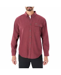 Smith's Workwear Men's Long Sleeve Extra Heavyweight Chamois Flannel Shirt