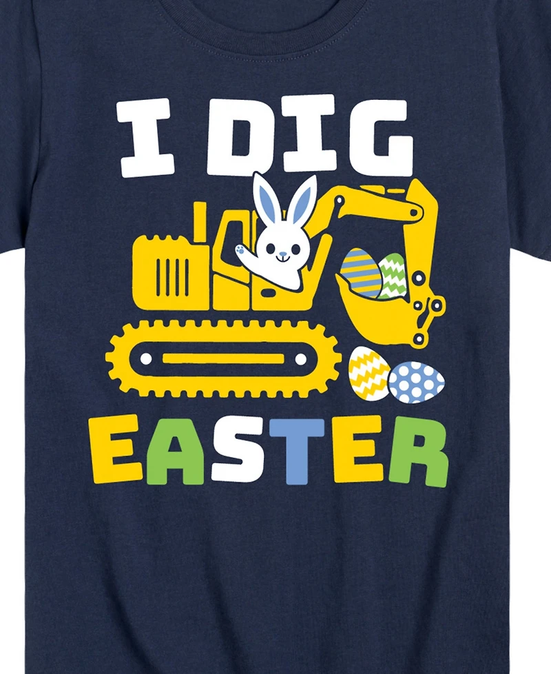 Hybrid Toddler Boys I Dig Easter Graphic T-Shirt