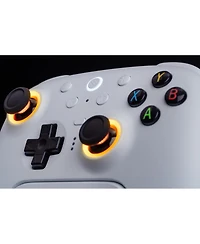 8BitDo Ultimate 2 Bluetooth Wireless Controller with Hall Effect Triggers, Tmr Joysticks and Integrated Charging Dock - White - 81HE01