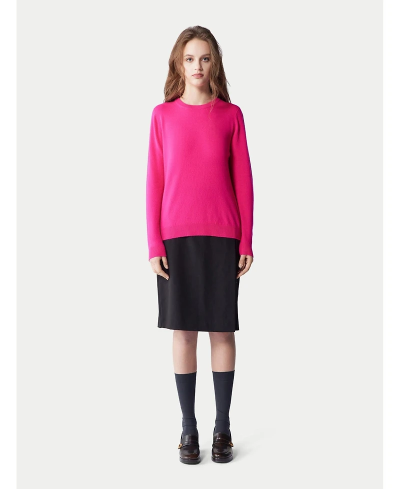 Gobi Cashmere Women's Essential Crew Neck Sweater