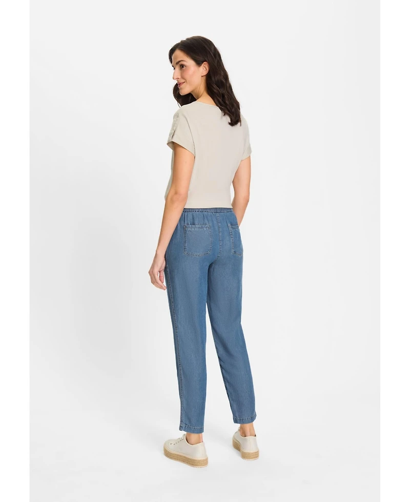Olsen Women's Lisa Straight Leg Soft Denim Pant
