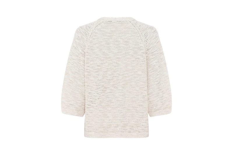 Olsen Women's 3/4 Sleeve Boxy Cardigan