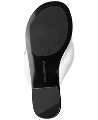 Karl Lagerfeld Paris Women's Ceejay Rue Embellished Sandals