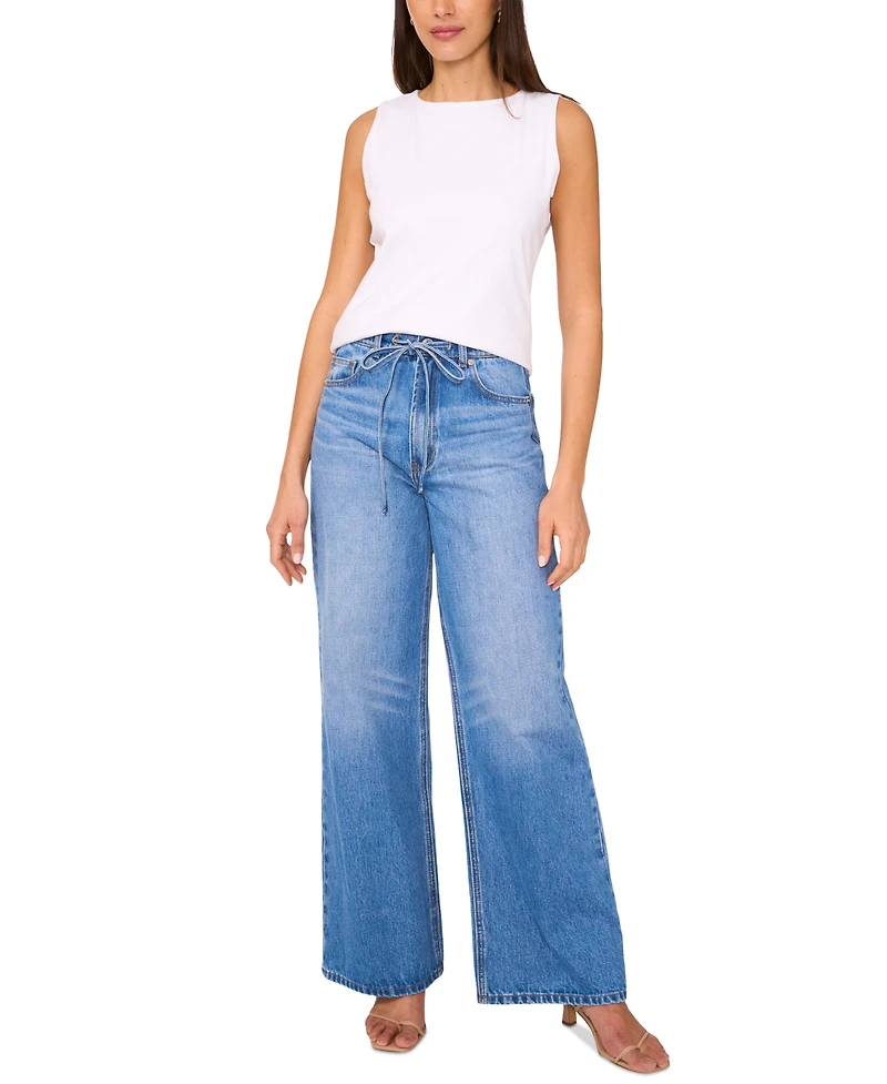 1.state Women's Tie-Back Sleeveless Top