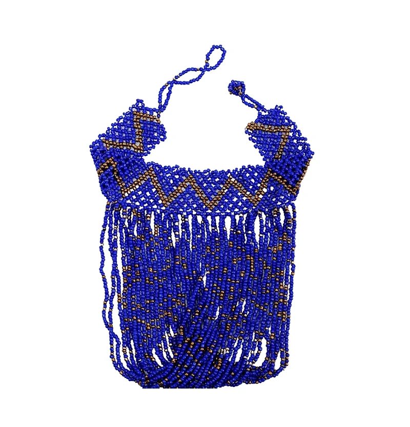 Shani African Beaded Choker Necklace for Women – Adjustable Handcrafted Maasai Jewelry