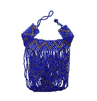 Shani African Beaded Choker Necklace for Women – Adjustable Handcrafted Maasai Jewelry