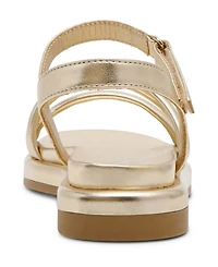 Anne Klein Women's Ellen Strappy Footbed Flat Sandals