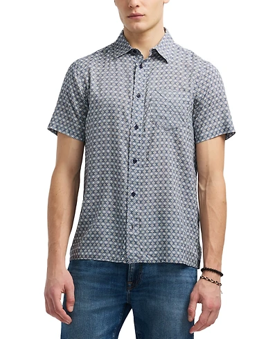 Men's Sirilo Geo-Pattern Shirt