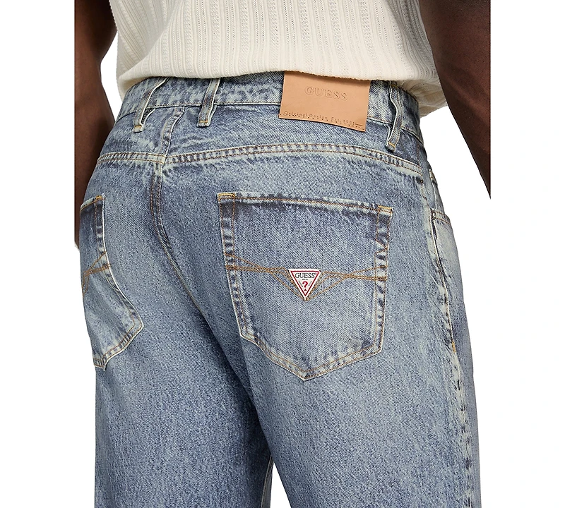 Guess Men's Rodeo Digitally Printed Stretch Regular-Fit Jeans