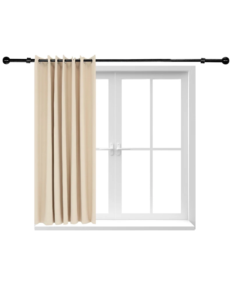 Room Darkening Curtain Panel with Grommet Top - x in