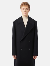 Gobi Cashmere Men's Double-Breasted Cashmere Coat for Men