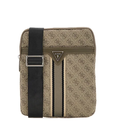 Guess Men's Milano Flat Crossbody Bag