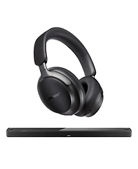 Bose Smart Ultra Soundbar with QuietComfort Wireless Noise Cancelling Headphones