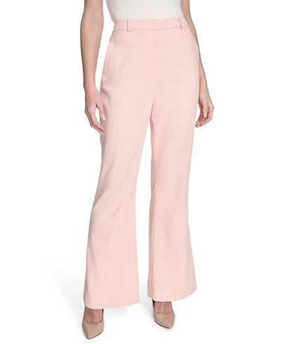 Tommy Hilfiger Women's High Rise Flare-Leg Pants